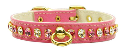 Collar para perros, cachorros y mascotas, "Deluxe Rhinestone"