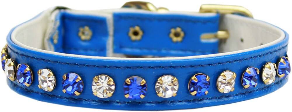 Collar de seguridad para gatos, "One Row Rhinestone Deluxe"