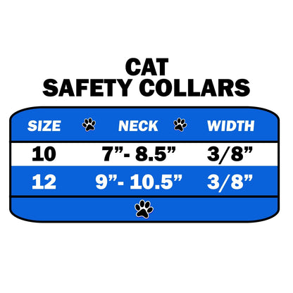 Collar de seguridad para gatos con banda, "One Row Clear Crystal"