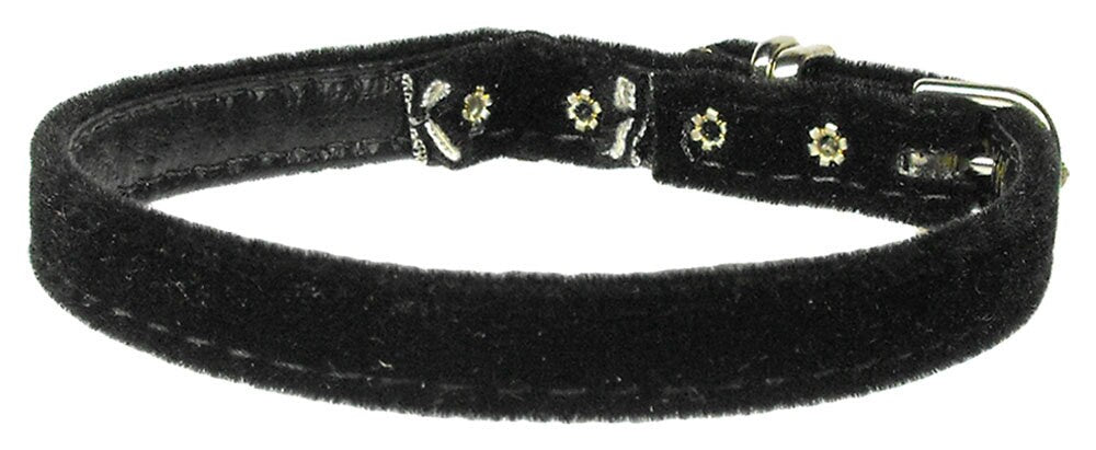 Breakaway Cat Collar With Band Plain, "Velvet"