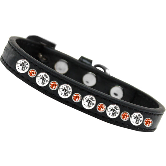 Collar con joyas para Halloween para perros, cachorros y mascotas, "Posh Halloween Jeweled"