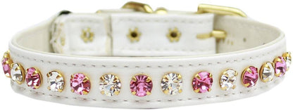 Collar de seguridad para gatos, "One Row Rhinestone Deluxe"