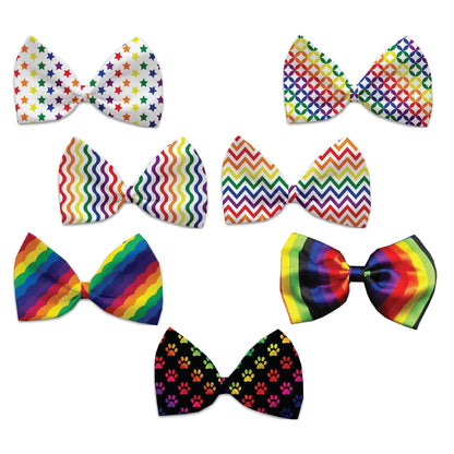 Pajaritas para mascotas, perros y gatos, "Rainbow Pride Group" *¡Disponibles en 7 opciones de patrones diferentes!*