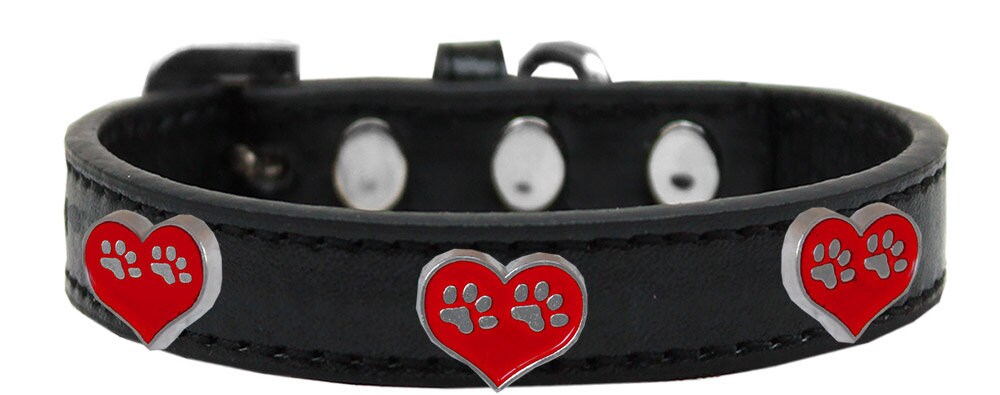 Collar de moda para perros, cachorros y mascotas, "Paw Hearts"