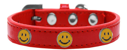 Collar de moda para perros, cachorros y mascotas, "Happy Face"