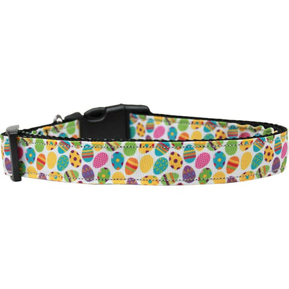 Pet Dog & Cat Nylon Collar or Leash, "Confetti Eggs"