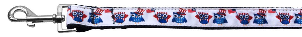 Collar o correa de nailon para perros y gatos, "American Owls"