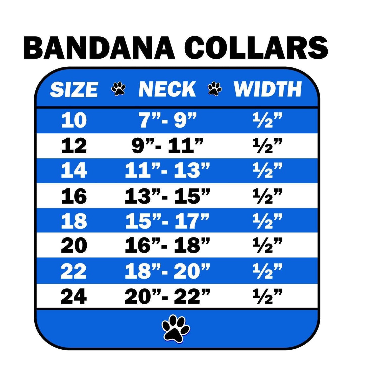 Collar tipo bandana para mascotas y perros, "Western Group" *Elija entre: Western rojo o Western azul*