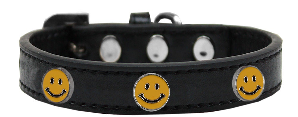 Collar de moda para perros, cachorros y mascotas, "Happy Face"