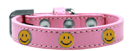 Collar de moda para perros, cachorros y mascotas, "Happy Face"