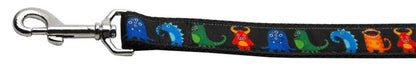 Collar o correa de nailon para perros y gatos, "Black Monsters"