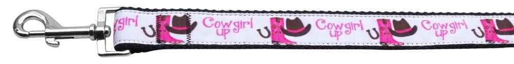 Collar o correa de nailon para perros y gatos, "Cowgirl Up"