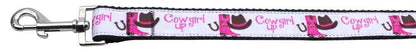 Collar o correa de nailon para perros y gatos, "Cowgirl Up"