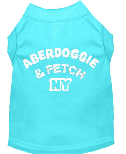 Pet Shirt "Aberdoggie and Fetch NY"