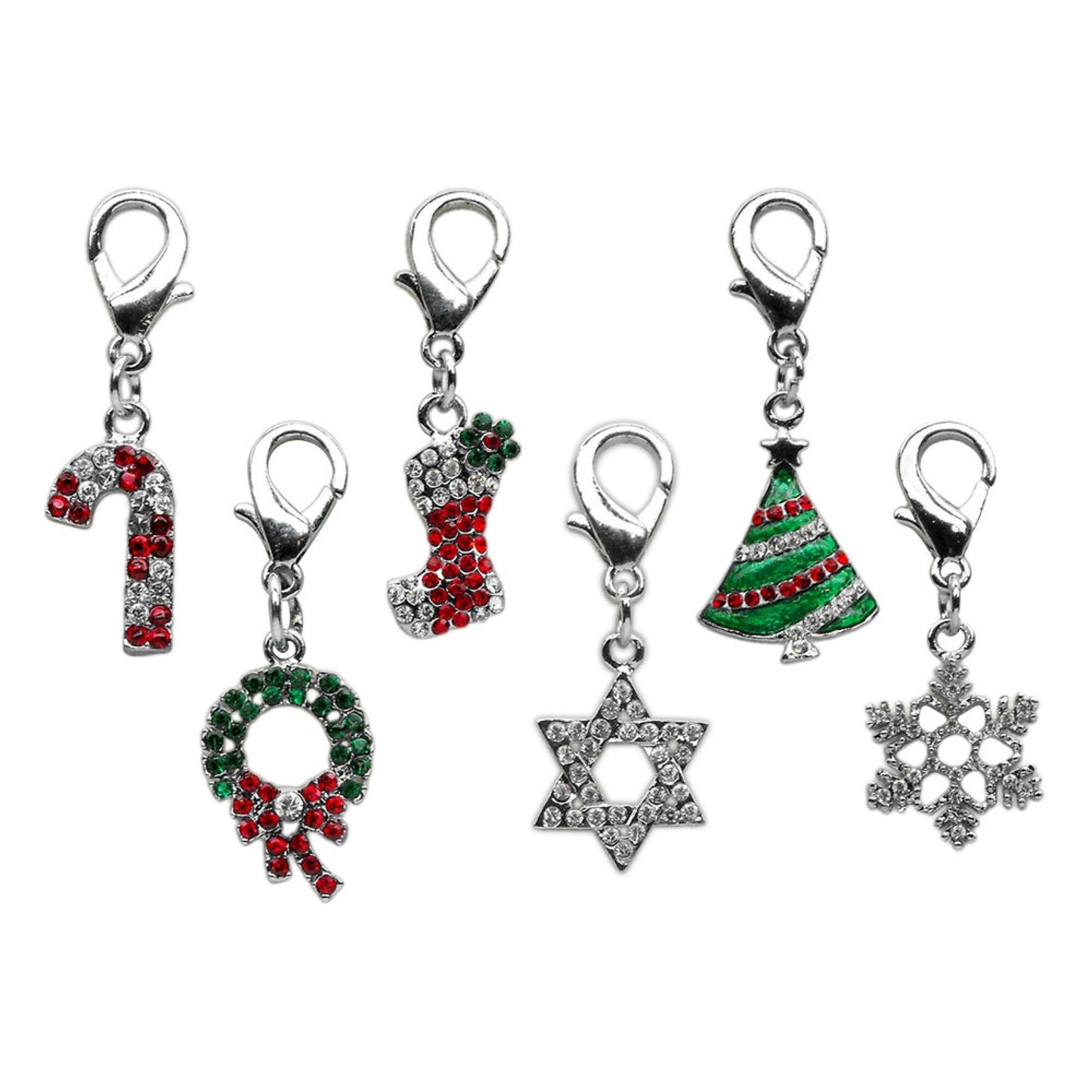 Lobster Claw Charm, "Holiday Group" *Choose from 6 different charms!*