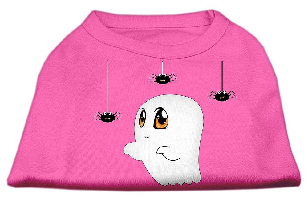 Camiseta de Halloween para perros y gatos con serigrafía "Sammy el fantasma"