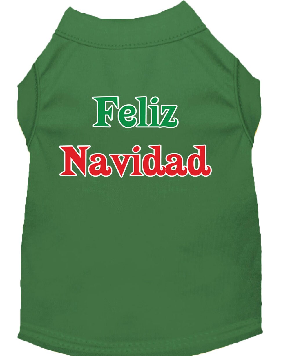 Christmas Pet Shirt, "Feliz Navidad"