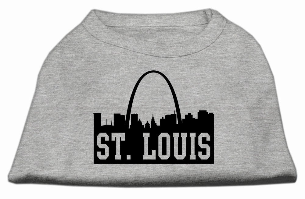 Camiseta para perros y gatos con serigrafía "St. Louis Skyline"