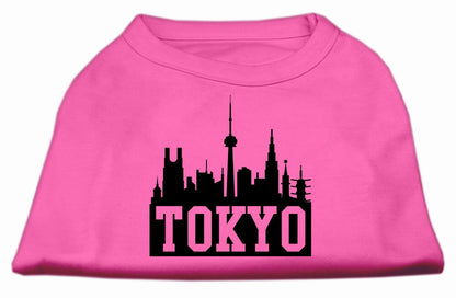 Camiseta para perros y gatos con serigrafía "Tokyo Skyline"