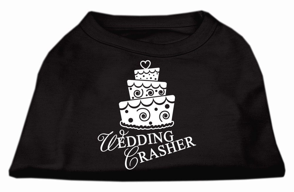 Camiseta para perros y gatos con serigrafía "Wedding Crasher"