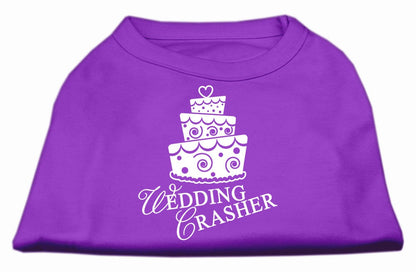 Camiseta para perros y gatos con serigrafía "Wedding Crasher"