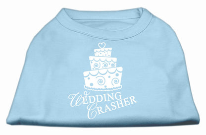 Camiseta para perros y gatos con serigrafía "Wedding Crasher"