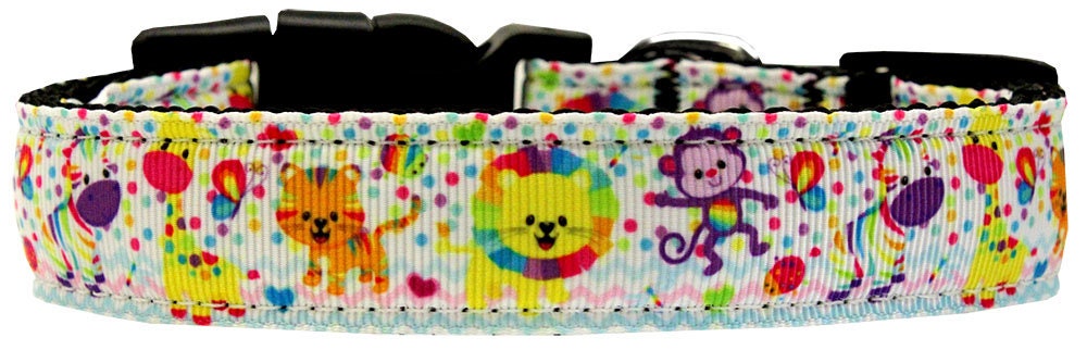 Collar o correa de nailon para perros y gatos, "Jungle Party Animals"