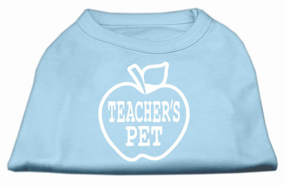 Camiseta para perros y gatos con serigrafía "Teacher's Pet"