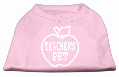 Camiseta para perros y gatos con serigrafía "Teacher's Pet"