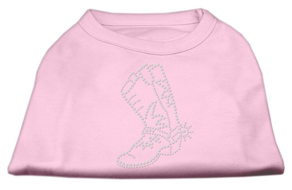 Camiseta para perros y gatos con diamantes de imitación, "Boot"