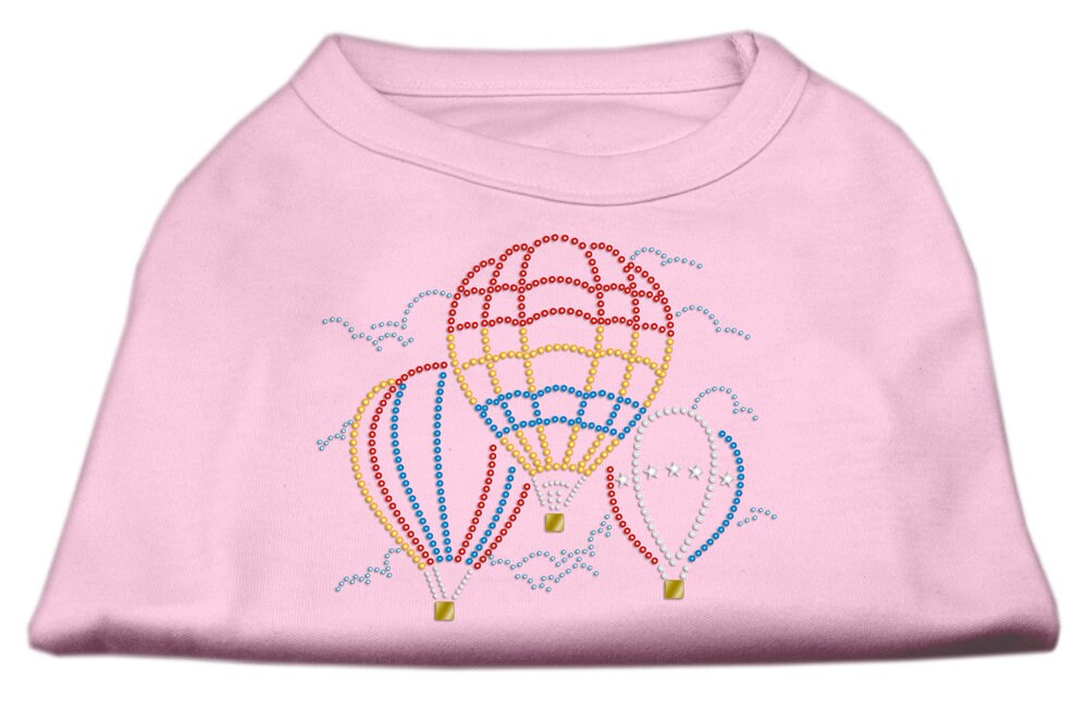 Pet Dog & Cat Shirt Rhinestone, "Hot Air Balloon"