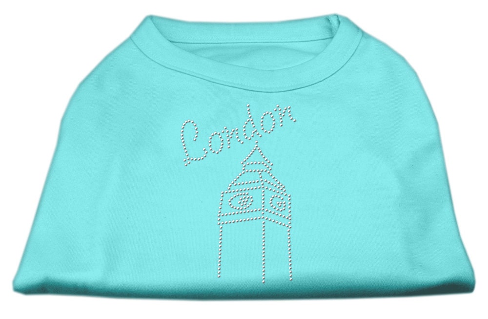 Pet Dog & Cat Shirt Rhinestone, "London"