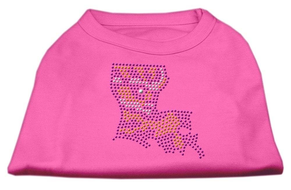 Pet Dog & Cat Shirt Rhinestone, "Louisiana"