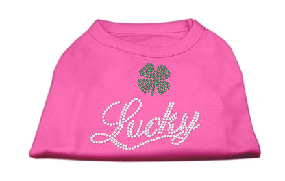 Pet Dog & Cat Shirt Rhinestone, "Lucky"