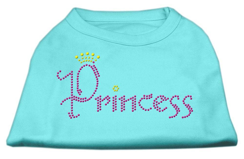 Pet Dog & Cat Shirt Rhinestone, "Princess"