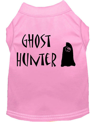 Camiseta de Halloween para perros y gatos con serigrafía "Ghost Hunter"