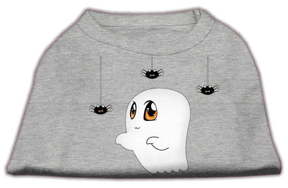 Camiseta de Halloween para perros y gatos con serigrafía "Sammy el fantasma"