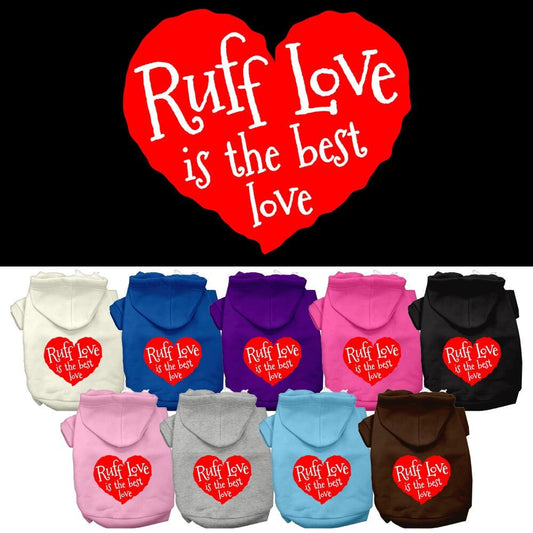 Pet Hoodie "Ruff Love"