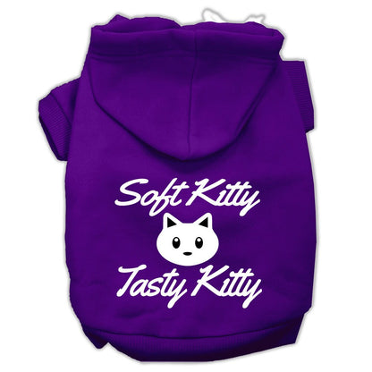 Pet Hoodie "Soft Kitty, Tasty Kitty"