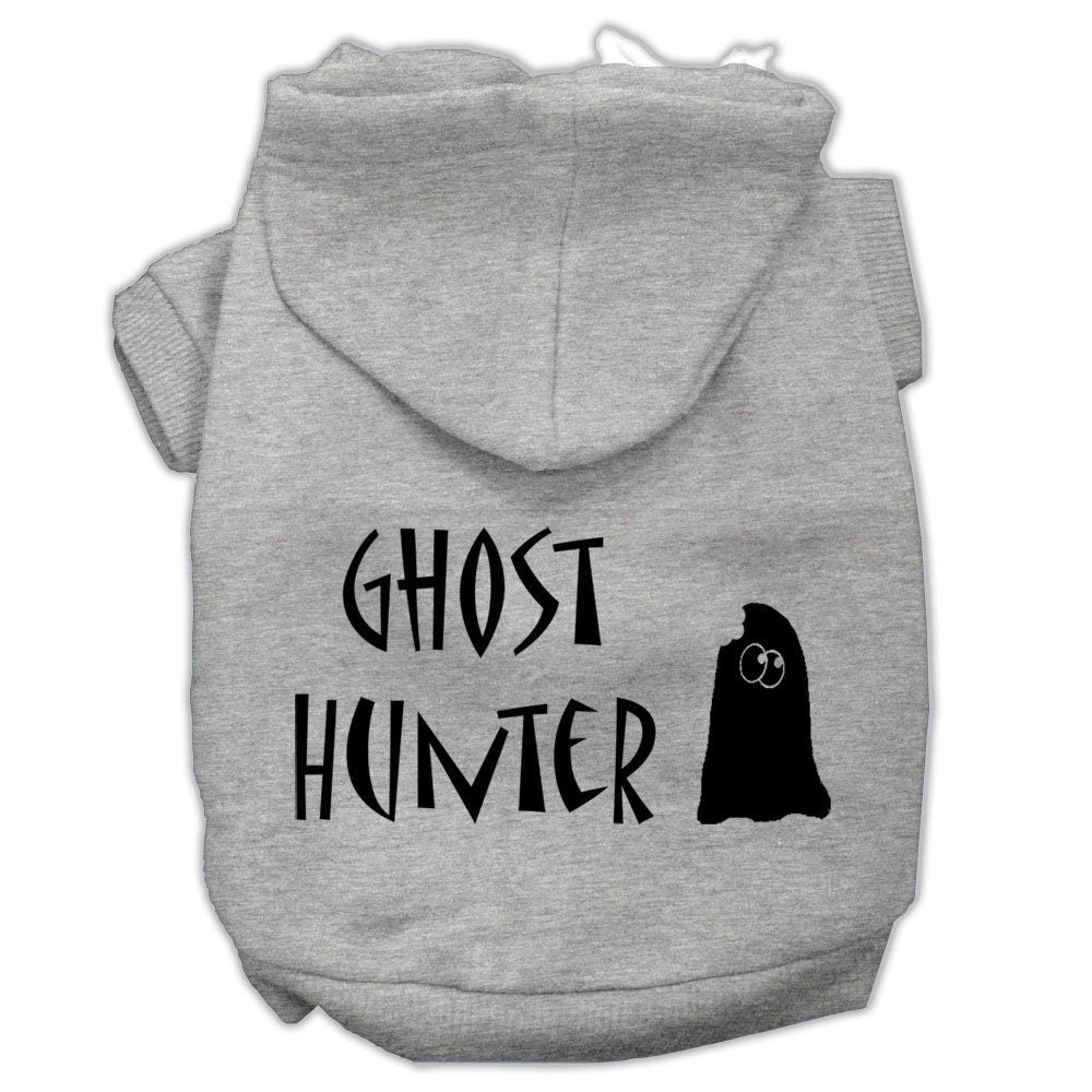 Halloween Pet, Dog & Cat Hoodie Screen Printed, "Ghost Hunter"