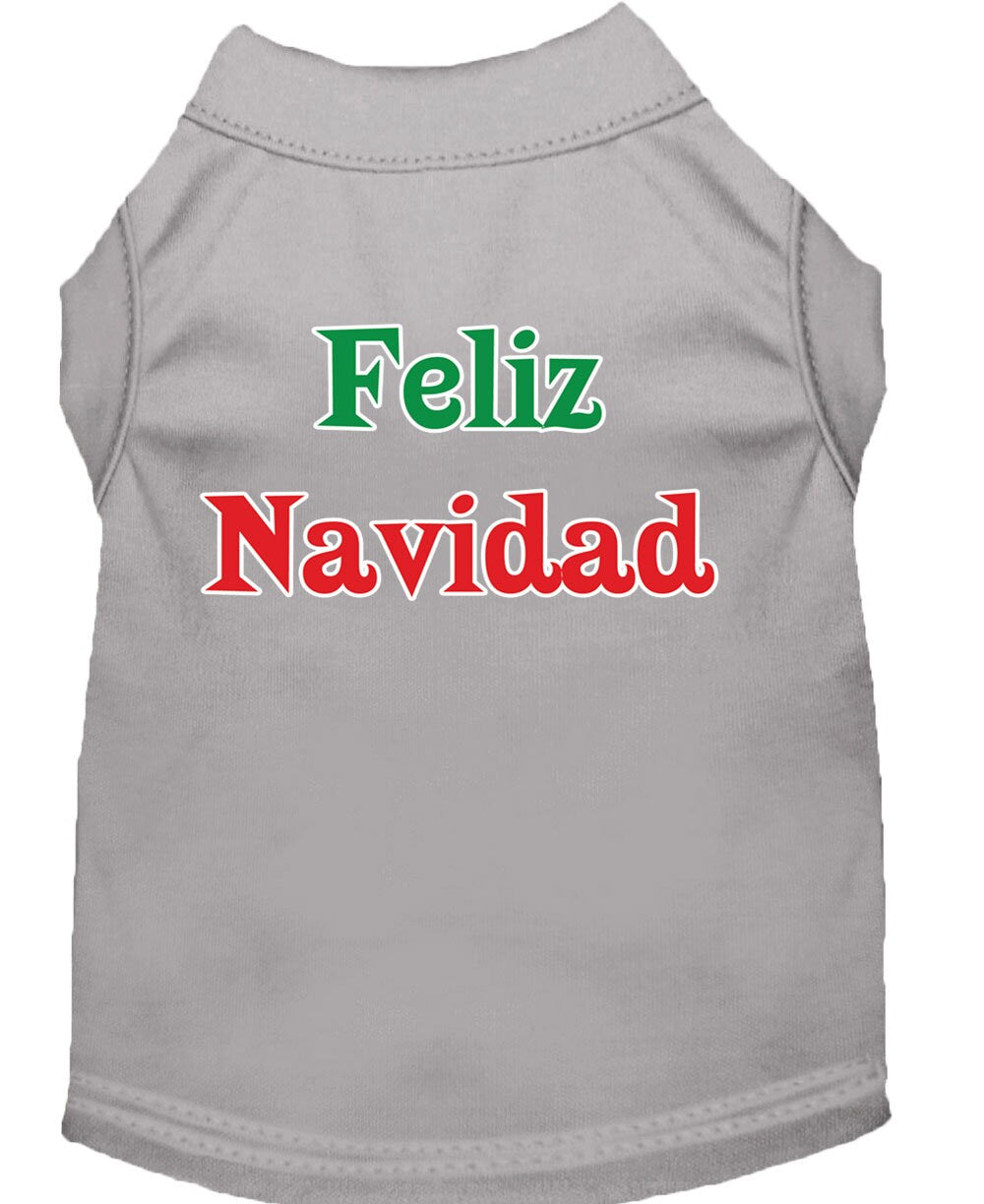 Christmas Pet Shirt, "Feliz Navidad"