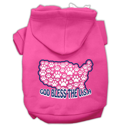 Pet Hoodie "God Bless The USA"