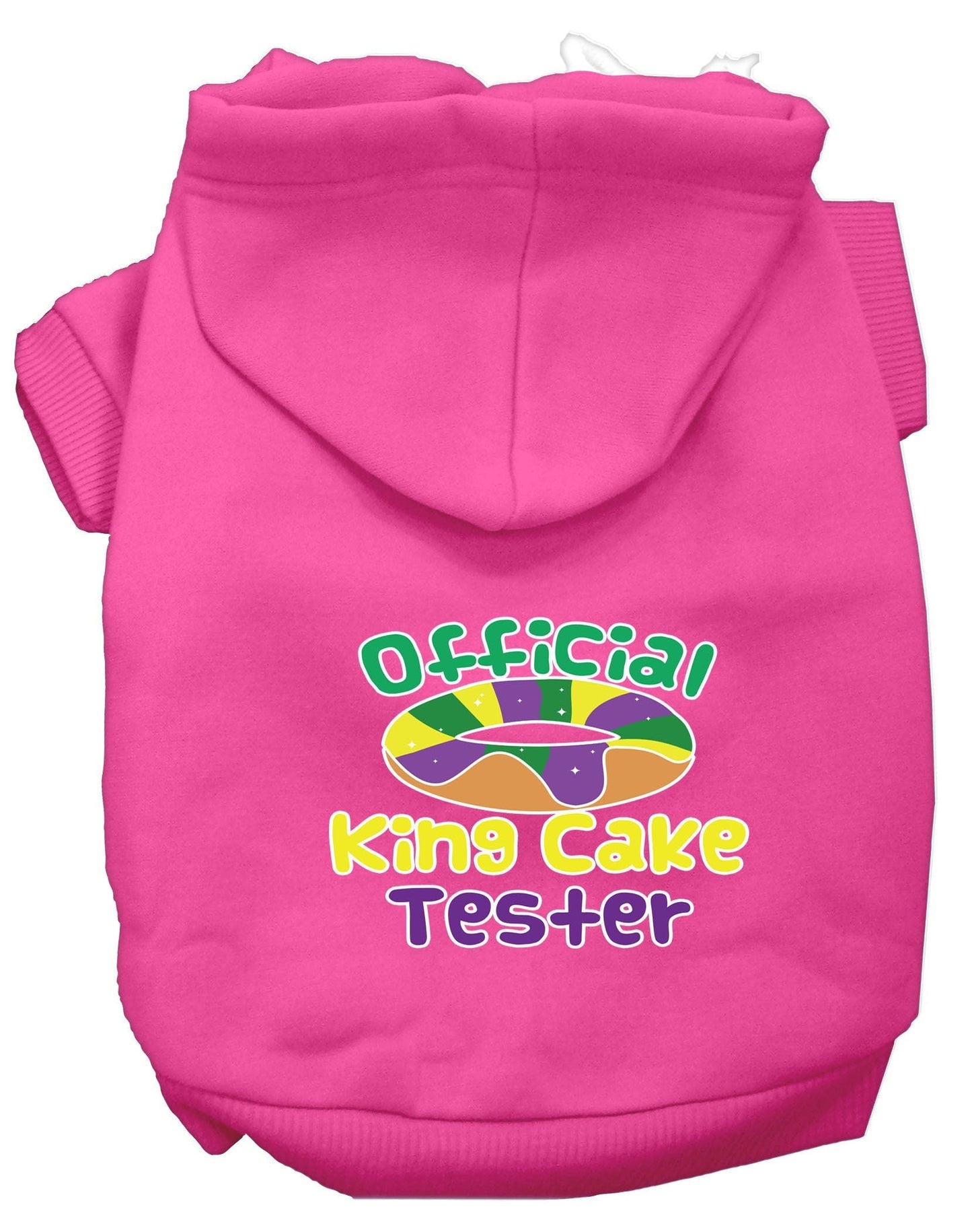 Pet Hoodie "King Cake Tester"