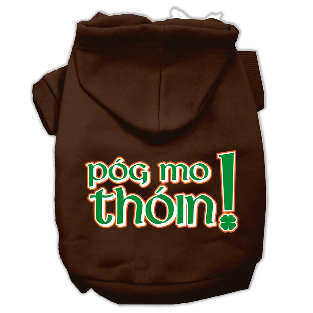 Pet Dog & Cat Hoodie Screen Printed, "Pog Mo Thoin!"