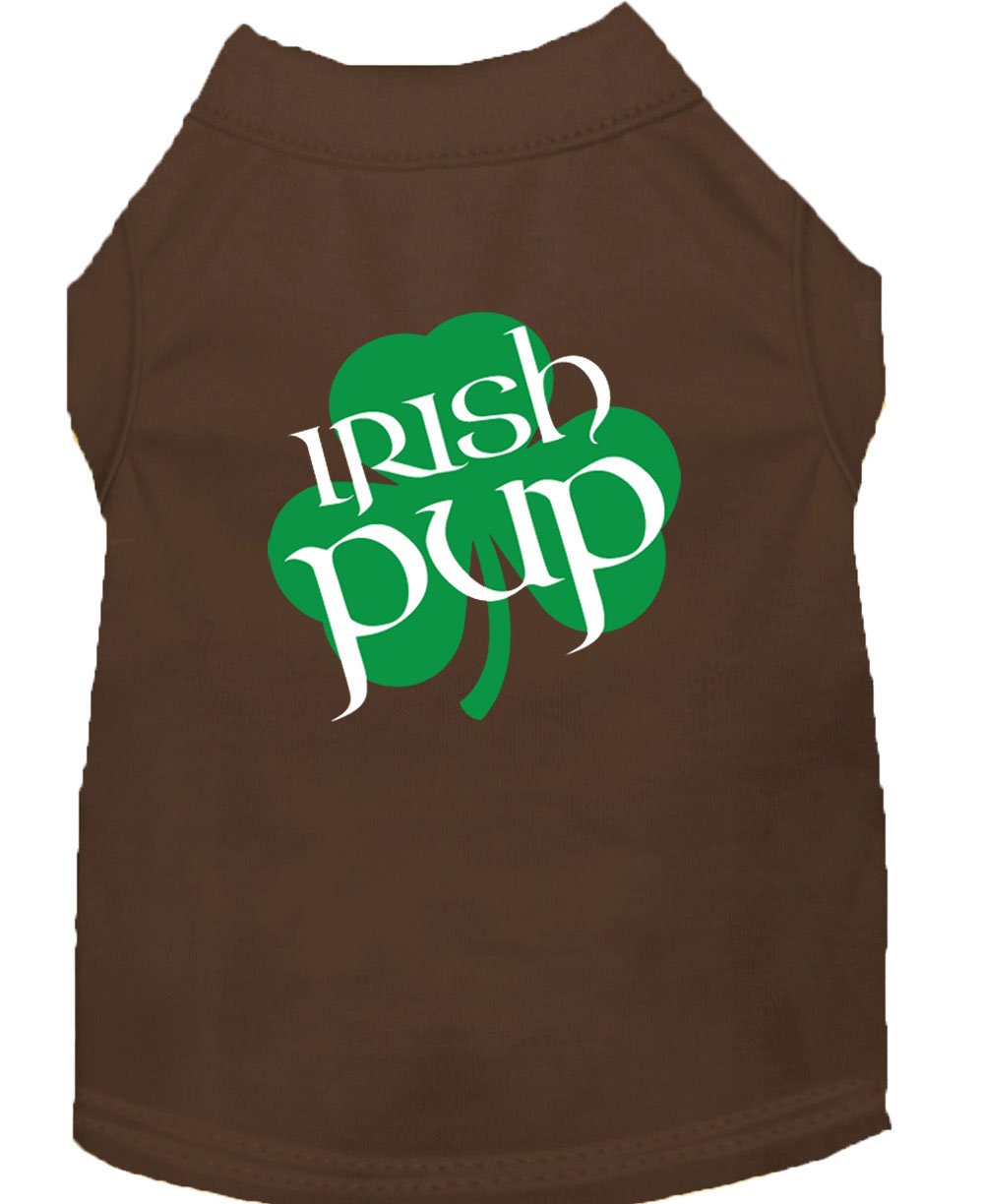 Camiseta para perros y gatos con serigrafía "Irish Pup"