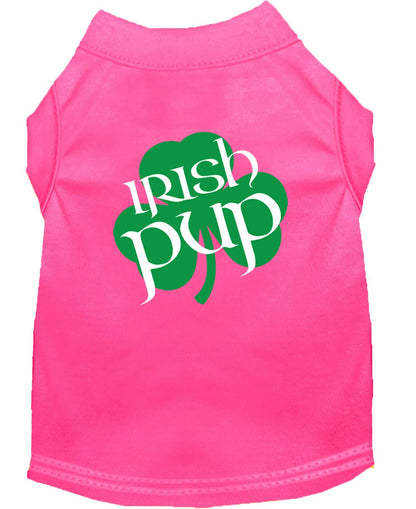 Camiseta para perros y gatos con serigrafía "Irish Pup"