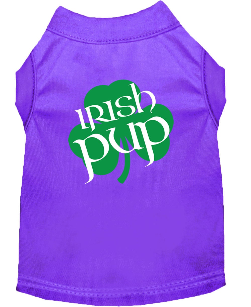 Camiseta para perros y gatos con serigrafía "Irish Pup"