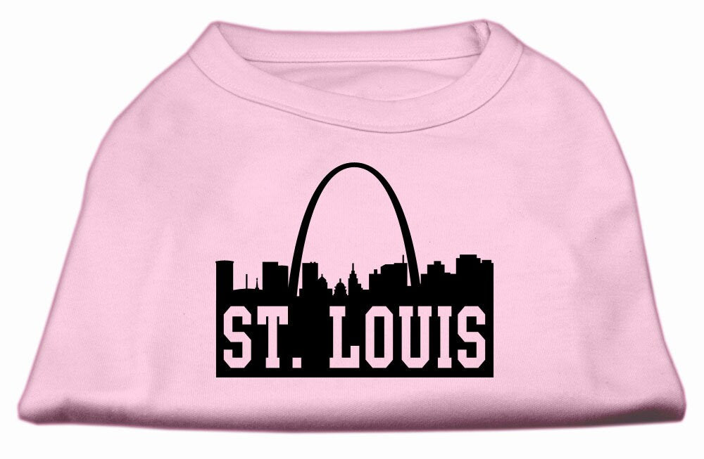 Camiseta para perros y gatos con serigrafía "St. Louis Skyline"