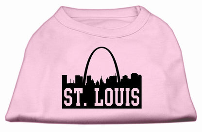 Camiseta para perros y gatos con serigrafía "St. Louis Skyline"