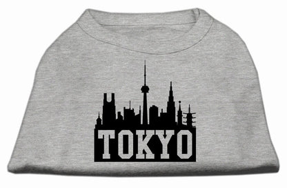 Camiseta para perros y gatos con serigrafía "Tokyo Skyline"